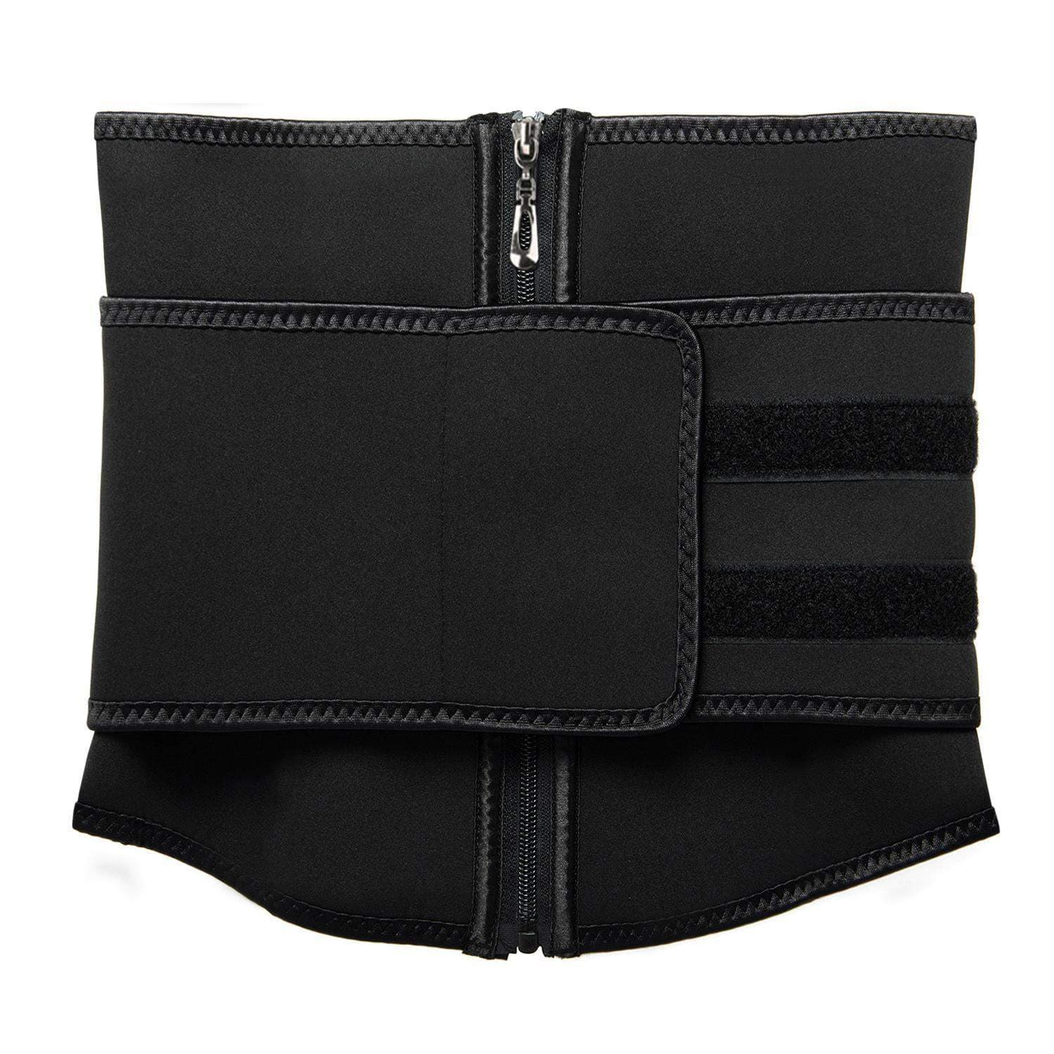 Waist Trainer med Velcro - Sort view 2