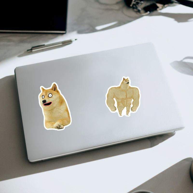 Pakke med Klistermærker - Doge view 2