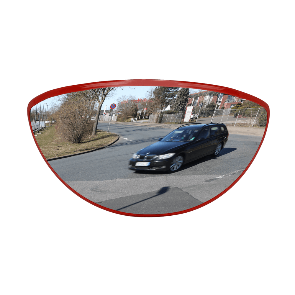 Ø60 cm Vidvinkelspejl i akryl, 180° kuppelform