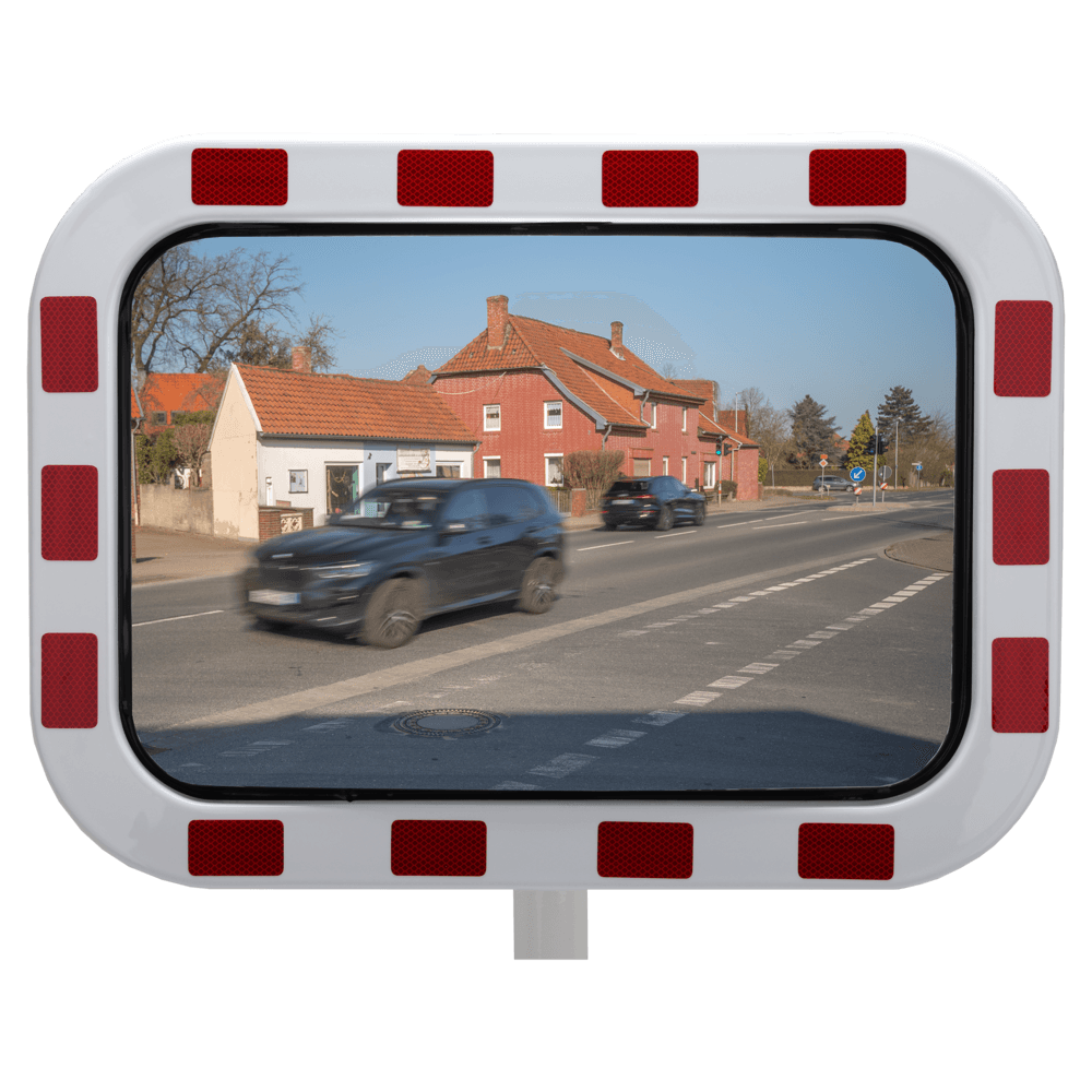 60x40 cm Trafikspejl i akryl, rektangulær