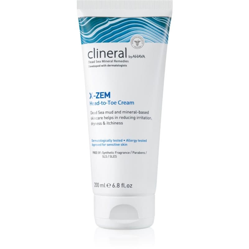 AHAVA Clineral X-ZEM Intensiv hoved-til-tå creme Mod irritation og kløe 200 ml