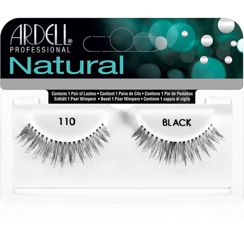 Ardell Natural Kunstige øjenvipper 110 Black 1 stk.