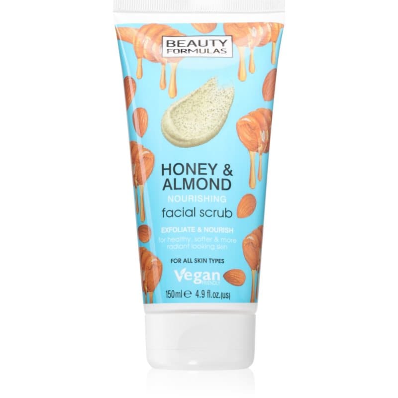 Beauty Formulas Honey & Almond Ansigtsskrub 150 ml