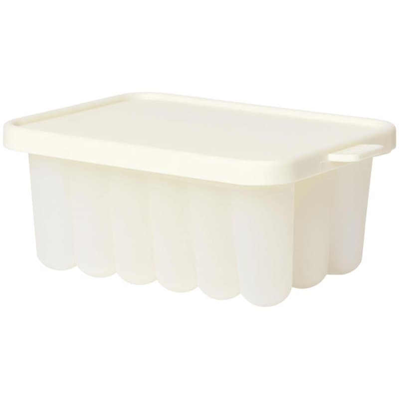 BIBS Baby Food Freezer Tray fryseform i silikone Ivory 12 x 8,5 x 5,3 cm 150 ml