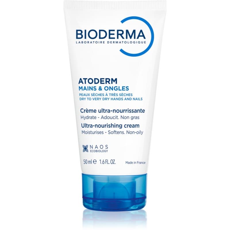 Bioderma Atoderm Cream Hand & Nails Håndcreme Til meget tør sensitiv og atopisk hud 50 ml