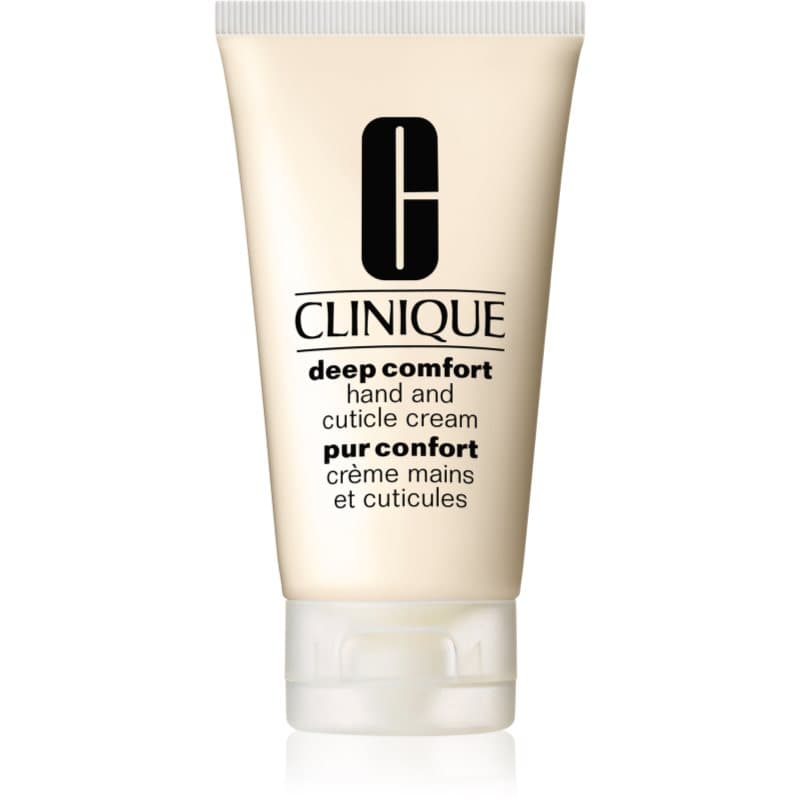 Clinique Deep Comfort™ Hand and Cuticle Cream Dybt fugtgivende creme til hænder, negle og neglebånd 75 ml