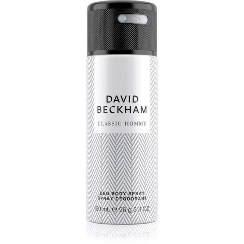 David Beckham Classic Homme Spray deodorant til mænd 150 ml
