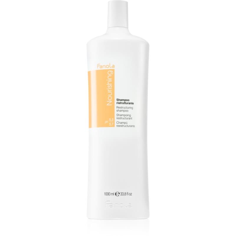Fanola Nourishing Restructuring Shampoo Nærende shampoo til tørt og skadet hår 1000 ml