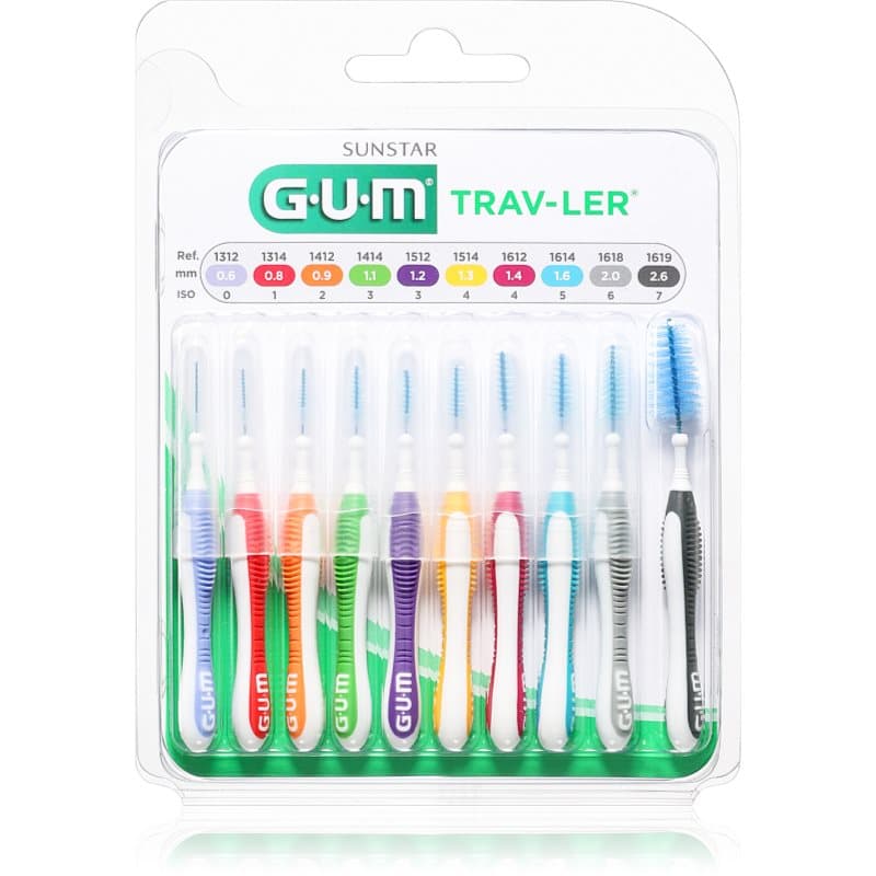 G.U.M Trav-Ler Multi Interdentalbørster 10 stk.