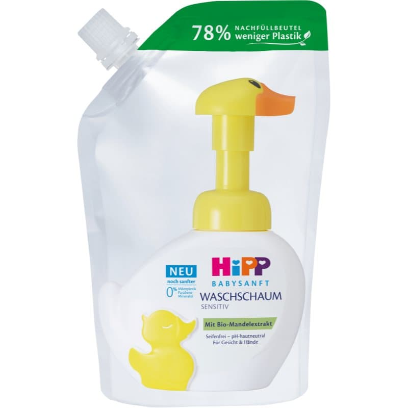 Hipp Babysanft Sensitive Vaskeskum Genopfyldning 250 ml
