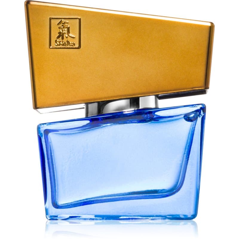 HOT Shiatsu Dark Blue feromonparfume til mænd 15 ml