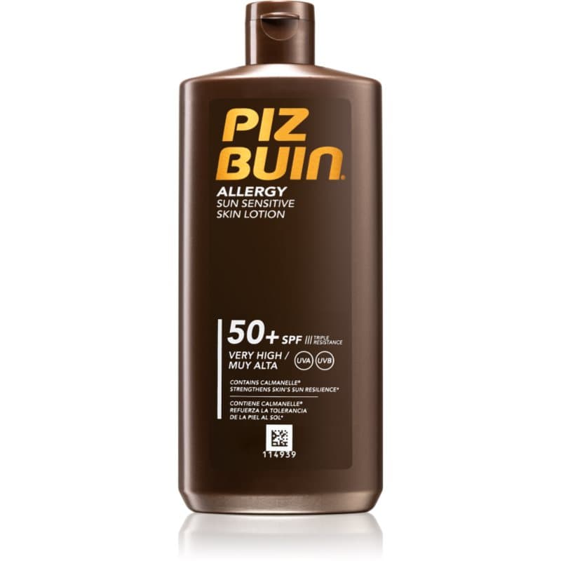 Piz Buin Allergy Sollotion til sensitiv hud SPF 50+ 400 ml