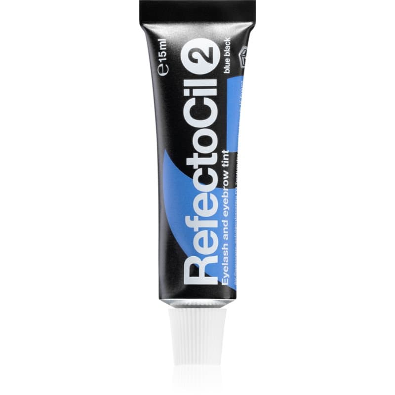 RefectoCil Eyelash and Eyebrow Øjenbryns- og øjenvippefarve Skygge 2 Blue Black 15 ml
