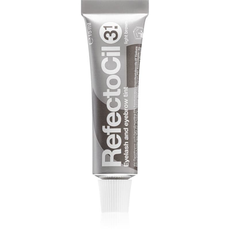 RefectoCil Eyelash and Eyebrow Øjenbryns- og øjenvippefarve Skygge 3.1 Light Brown 15 ml