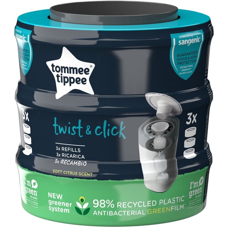 Tommee Tippee Twist & Click ekstra indsats 3 stk.