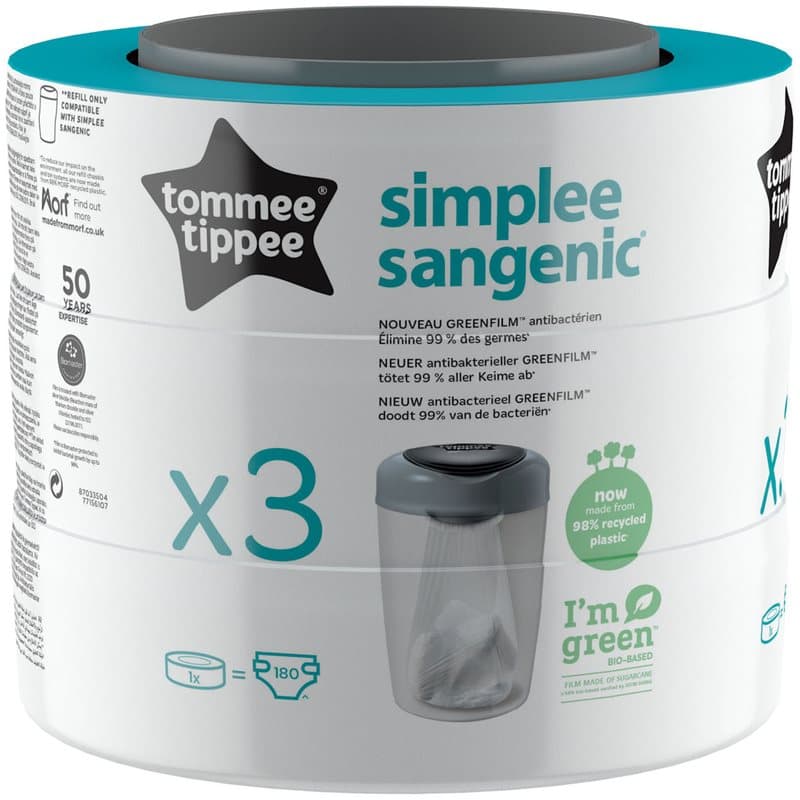 Tommee Tippee Simplee ekstra indsats 3 stk.