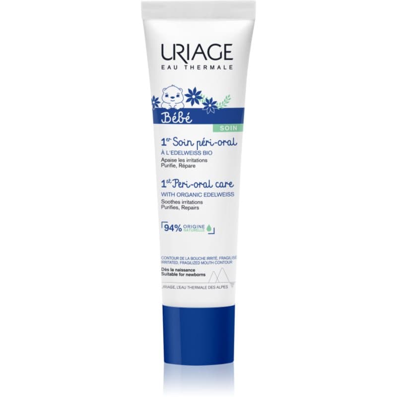 Uriage Bébé 1st Peri-Oral Care Reparationscreme til udslæt omkring munden 30 ml