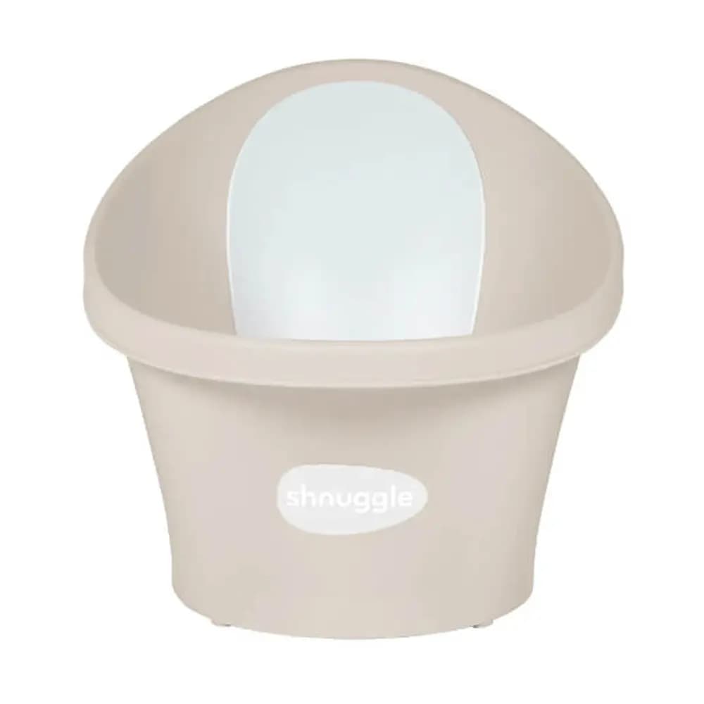 Shnuggle Baby Badekar - Beige/Hvid