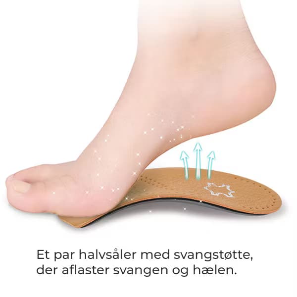 Halvsål svangstøtte view 2