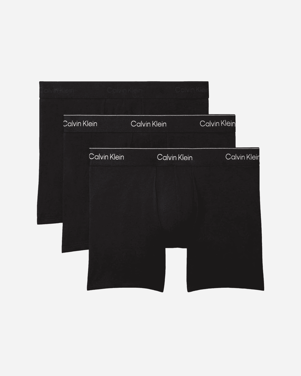 BOXER BRIEF 3PK - BLACK W/ HEAVENLY IRIS LOGO/BLACK W