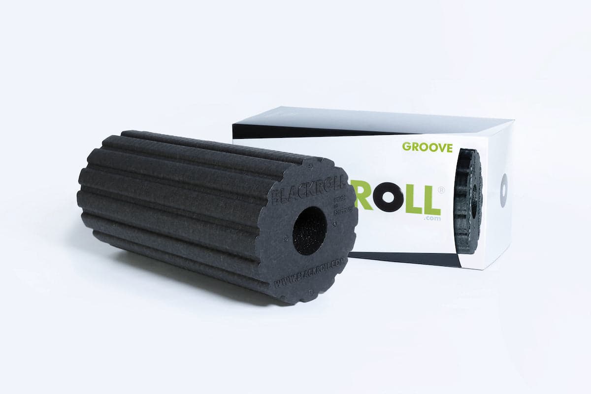 BLACKROLL GROOVE STANDARD Black - Foamroller
