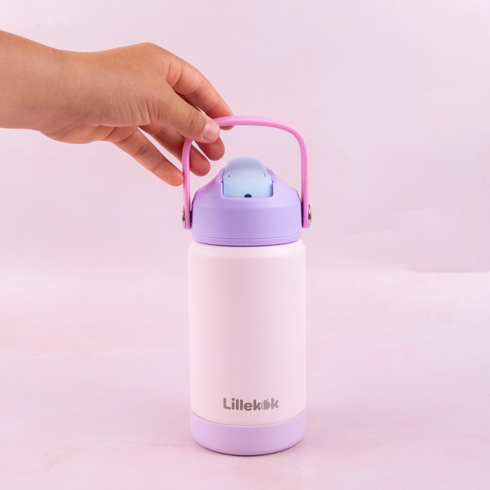 Termoflaske til børn - 350 ml Rosa