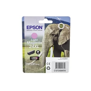 Epson Epson 24XL Blækpatron Ljus magenta T2436 Modsvarer: N/A