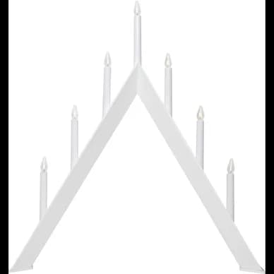 Star Trading Ljusstake Arrow Hvid 60cm
