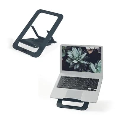 Leitz Leitz Ergo aluminium ultraflad justerbar laptop stand Mørkegrå 63460089 Modsvarer: N/A