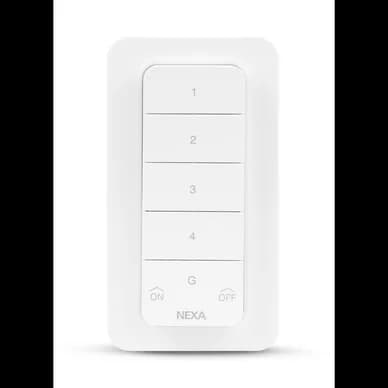 Nexa MYCT-2107 fjernbetjening med magnetisk montering 4 kanaler