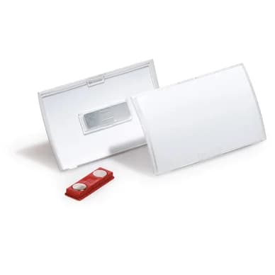 DURABLE Navneskilt Clic Fold magnet 90x54 mm, 10 stk. 4005546803067 Modsvarer: N/A