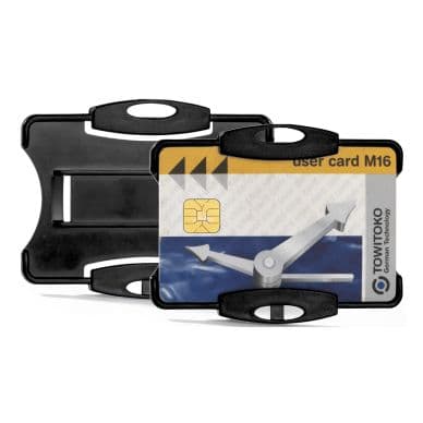 DURABLE Kortholder Durable enkelsidet sort, 10 stk. 4005546807935 Modsvarer: N/A