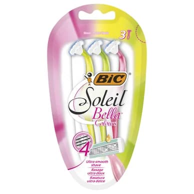 Bic BIC Soleil Bella Colours Engangsskraber, 3 stk. 3086123468283 Modsvarer: N/A