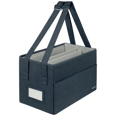 Leitz Leitz Office-in-a-bag-taske lille stof Mørkegrå 65760089 Modsvarer: N/A