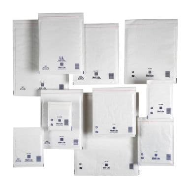 Other Boblekonvolut Mail Lite Tuff 180x260 mm hvid, 100 stk. 5051146002088 Modsvarer: N/A