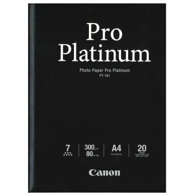 Canon Fotopapir Pro Platinum A4 20 ark 300g (PT-101) 2768B016 Modsvarer: N/A