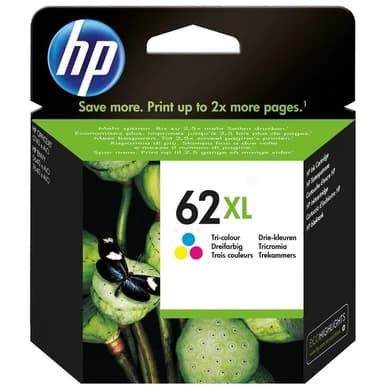 HP HP 62XL Blækpatron 3-farve C2P07AE Modsvarer: N/A