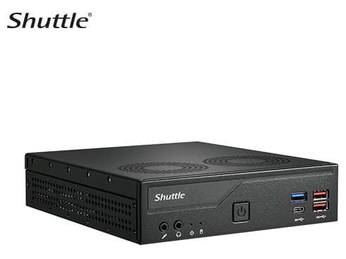 Shuttle XPC slim DH770 Mini PC Barebones Sort
