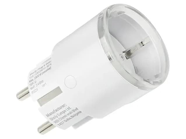 Shelly Plug S Gen3 Smart stik Trådløs Hvid