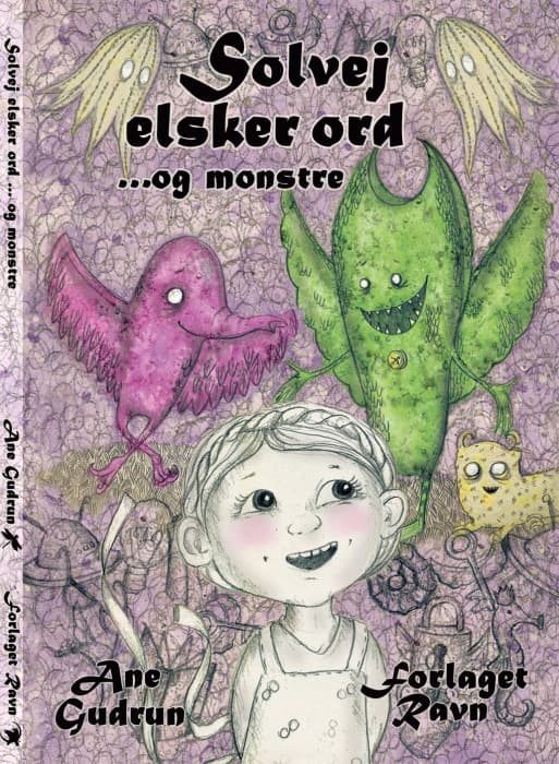 Solvej elsker ord… og monstre - Bog af Ane Gudrun - Papbog