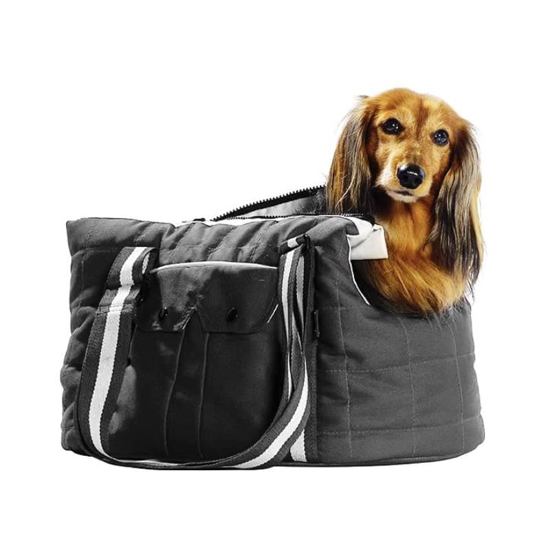 BOBBY Hundetaske - "Sac Vadrouille" - Medium - Sort