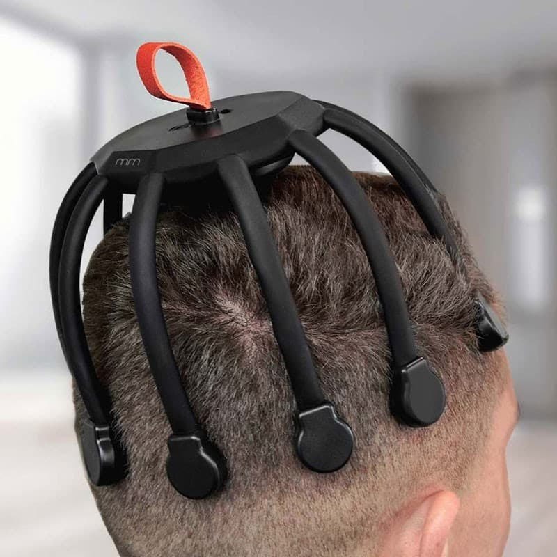 Elektrisk head massager
