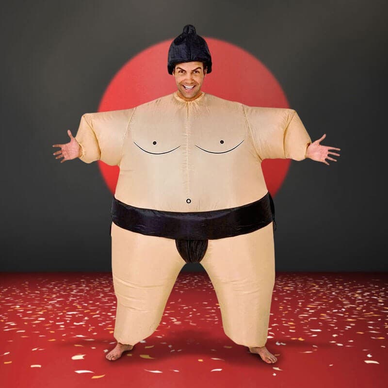 Sumodragt - oppustelig dragt til voksne