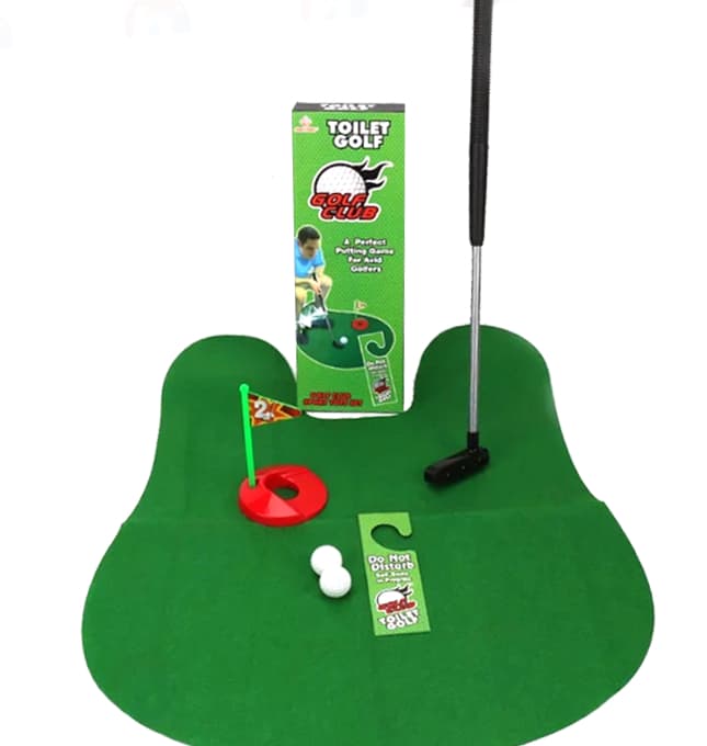 Toilet Golf til en stille stund