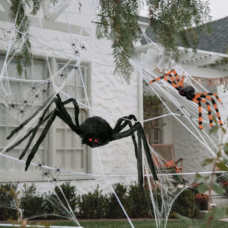 Kæmpe Edderkop til Halloween