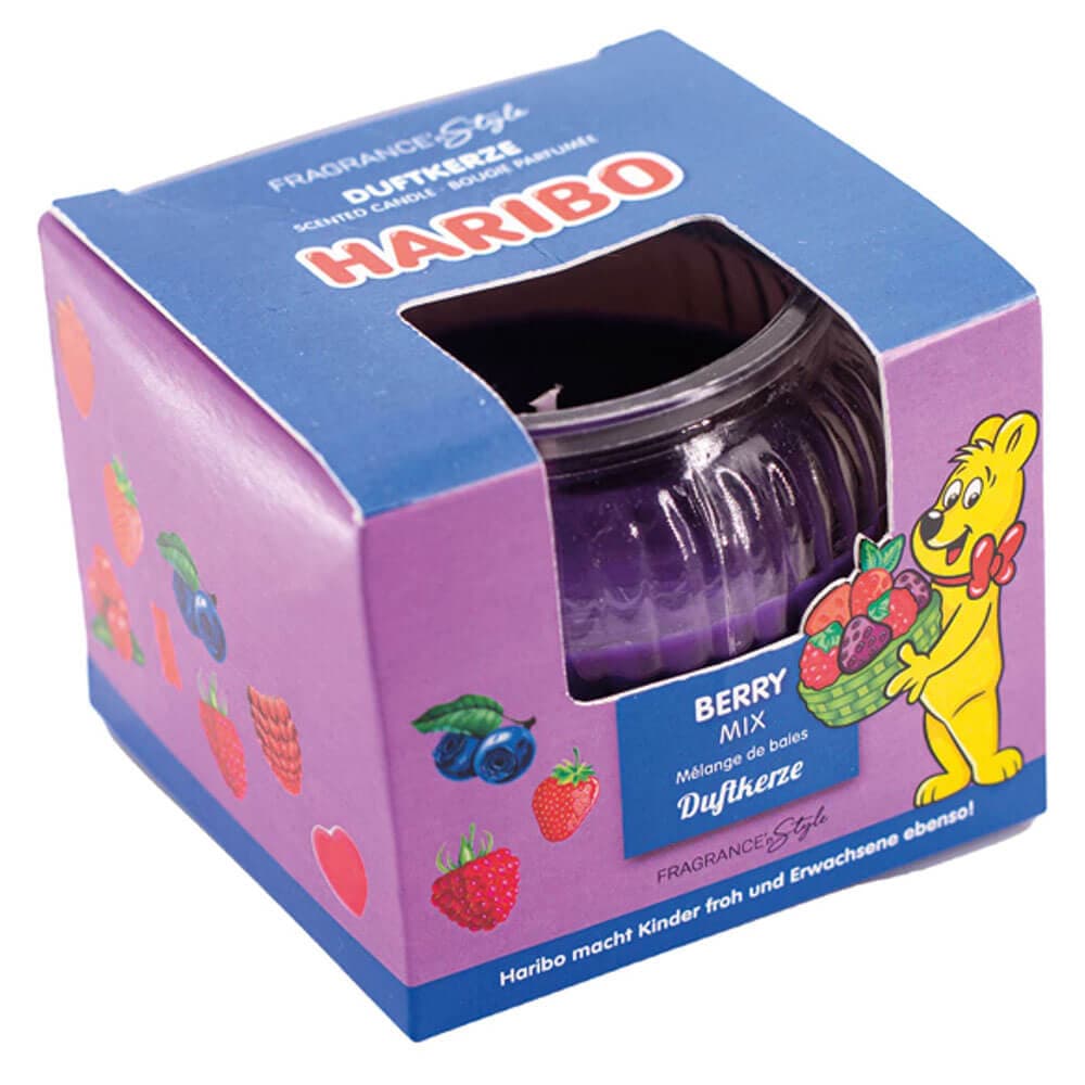Haribo duftlys - Berry Mix - 85g