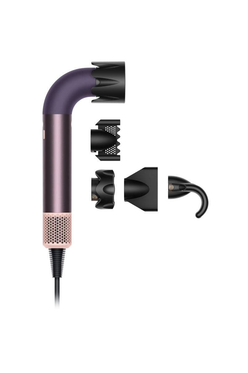 Dyson Supersonic r™ hårtørrer - Straight+Wavy (Jasper Plum)