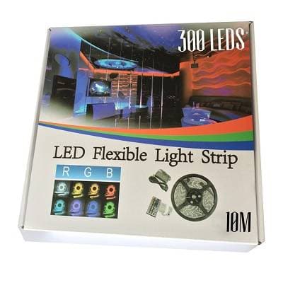 LED Strips / Lysbånd RGB 10m (2 x 5 m) IP 30