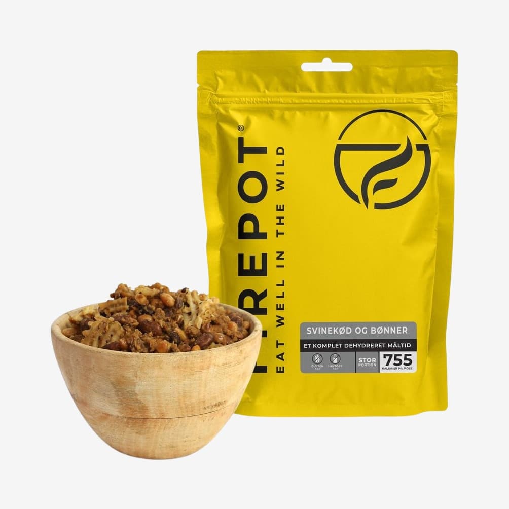 Firepot - Svinekød og bønner - XL