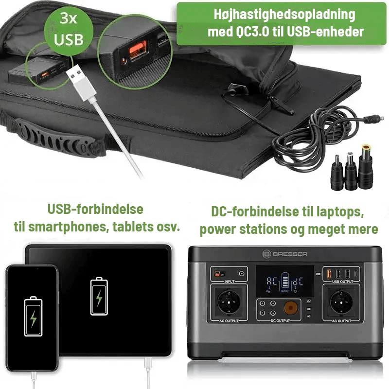 Bresser - Mobil Solpanel (120W) view 2